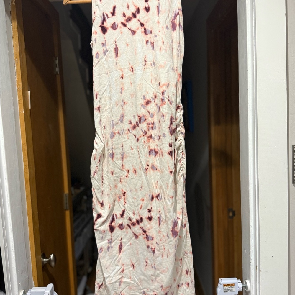 Old Navy Gap maternity ruched tie dye dress - Picture 3 of 5
